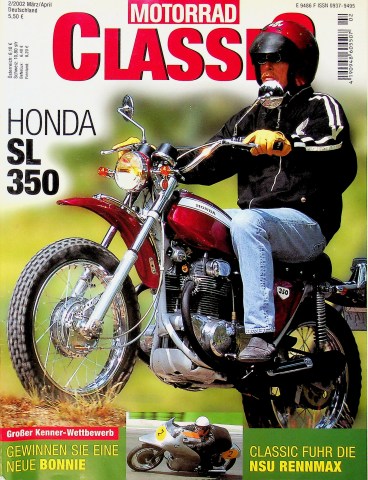 Deckblatt Motorrad Classic (02/2002)
